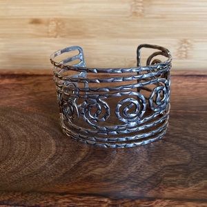 SILVER CUFF BRACELET